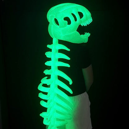 Dinosaur Skeleton Plush Mask Toy