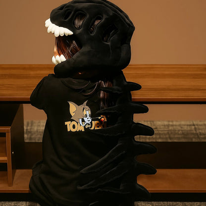 Dinosaur Skeleton Plush Mask Toy